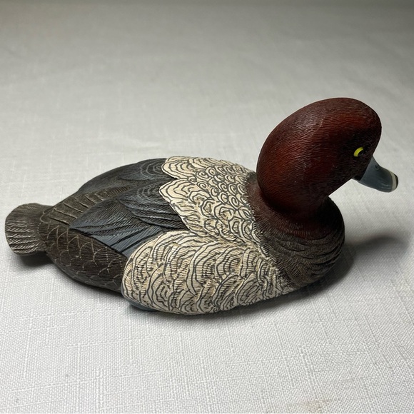 Heritage Decoys Bonded Wood Duck Sculpture. World Champion Carver J B Garton - Picture 3 of 5